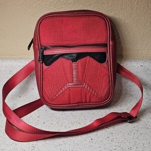 EUC Loungefly x Star Wars Sith Trooper Crossbody Bag (One Size, Red)